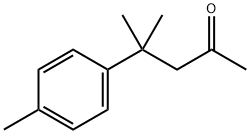 4-METHYL-4(P-TOLYL)-2-PENTANONE 结构式