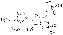 3',5'-二磷酸腺苷 结构式