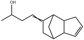 2-Butanol, 4-(3,3a,4,6,7,7a-hexahydro-4,7-methano-5H-indene-5-ylidene)- 结构式