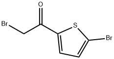 2-溴-1-(5-溴噻吩)-2-乙酮 结构式