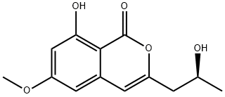 腐皮壳菌素 结构式