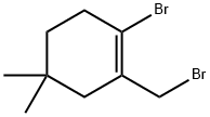 1-溴-2-(溴甲基)-4,4-二甲基-1-环己烯 结构式