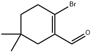 2-溴-5,5-二甲基-1-环己烯-1-甲醛 结构式
