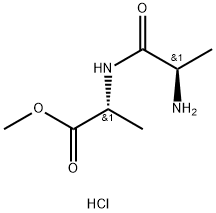 (R)-Methyl 2-((R)-2-aminopropanamido)propanoate hydrochloride