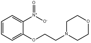 4-[2-(2-NITROPHENOXY)ETHYL]MORPHOLINE 结构式