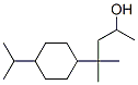 4-异丙基-ALPHA,GAMMA,GAMMA-三甲基环己烷丙醇 结构式