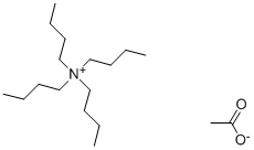 四丁基醋酸铵 结构式
