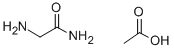 GLYCINE AMIDE ACETATE 结构式