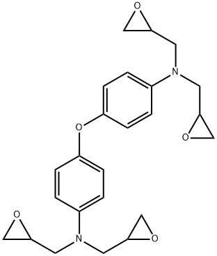 N,N,N',N'-四缩水甘油基-4,4'-二氨基二苯醚 结构式