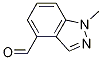 1-Methyl-1H-indazole-4-carboxaldehyde 结构式