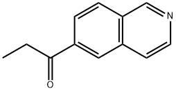 1-(isoquinolin-6-yl)propan-1-one 结构式