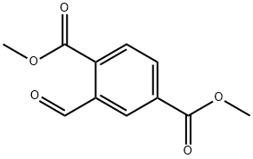 2-甲酰基-1,4-苯二羧酸-1,4-二甲酯 结构式