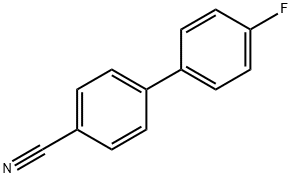 4-(4-氟苯基)苯腈 结构式