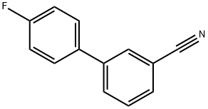 3-(4-Fluorophenyl)benzonitrile 结构式