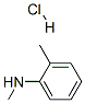 N,2-DIMETHYLANILINE, HCL 结构式
