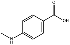 4-甲氨基苯甲酸 结构式