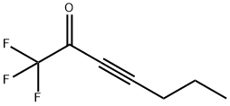 3-Heptyn-2-one,  1,1,1-trifluoro- 结构式