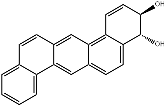 3R,4R-DIHYDROXY-3,4-DIHYDRO-DIBENZANTHRACENE 结构式