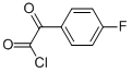 4-氟-Α-氧代苯乙酰氯 结构式