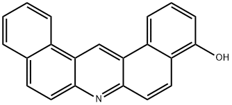 4-Hydroxydibenz(a,j)acridine 结构式