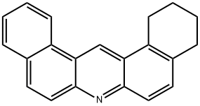 1,2,3,4-TETRAHYDRODIBENZ(A,J)ACRIDINE 结构式