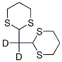Bis(1,3-dithian-2-yl)methane-d2 结构式