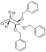 1,6-脱水-2,3,4-三-O-苄基-Β-D-吡喃葡萄糖 结构式