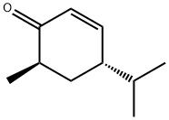 2-Cyclohexen-1-one,6-methyl-4-(1-methylethyl)-,(4S-trans)-(9CI) 结构式