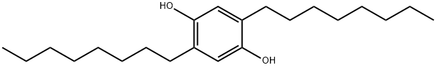 2,5-二辛基氢醌 结构式