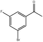 3-溴-5-氟苯乙酮 结构式