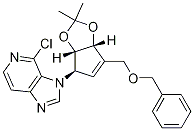 3 - ((3AS,4R,6AR)-6 - ((苄氧基)甲基)-2,2-二甲基甲基-4,6A-二氢- 结构式