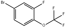 4-溴-2-氟-1-三氟甲氧基苯 结构式