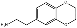 2-(2,3-二氢-1,4-苯并二噁英-6-基)乙-1-胺 结构式