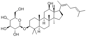 人参皂苷 RH3 结构式