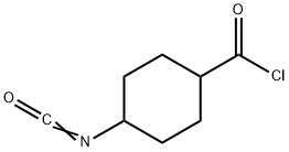 Cyclohexanecarbonyl chloride, 4-isocyanato- (9CI) 结构式