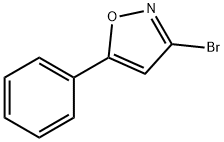 3-溴-5-苯基异恶唑 结构式