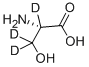 L-丝氨酸-D3 结构式