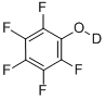 五氟苯酚-D 结构式