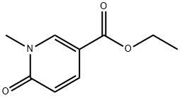1-甲基-6-氧代-1,6-二氢吡啶-3-羧酸乙酯 结构式