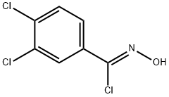 (Z)-3,4-二氯-N-羟基苯甲亚胺酰氯 结构式