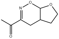 Ethanone, 1-(4a,5,6,7a-tetrahydro-4H-furo[3,2-e]-1,2-oxazin-3-yl)- (9CI) 结构式