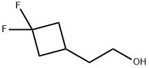 2-(3,3-difluorocyclobutyl)ethan-1-ol 结构式