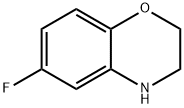 6-氟-3,4-二氢-2H-苯并[1,4]恶嗪盐酸盐 结构式