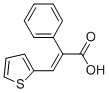 2-苯基-3-(2-噻嗯基)丙烯酸 结构式
