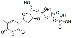 Thymidine 3'-triphosphoric acid 结构式