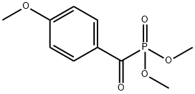 DIMETHYL(4-METHOXYPHENYLOXOMETHYL)PHOSPHONATE 结构式