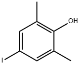 4-碘基-2,6-二甲酚 结构式