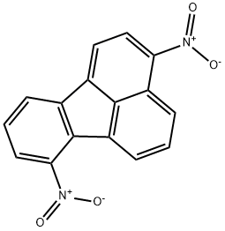 3,7-Dinitrofluoranthene 结构式