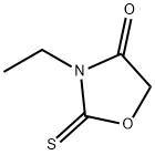 3-乙基-2-硫代-4-恶唑烷酮 结构式