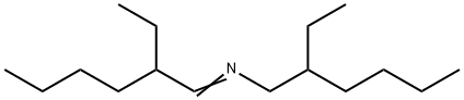 2-Ethyl-N-(2-ethylhexylidene)-1-hexanamine 结构式